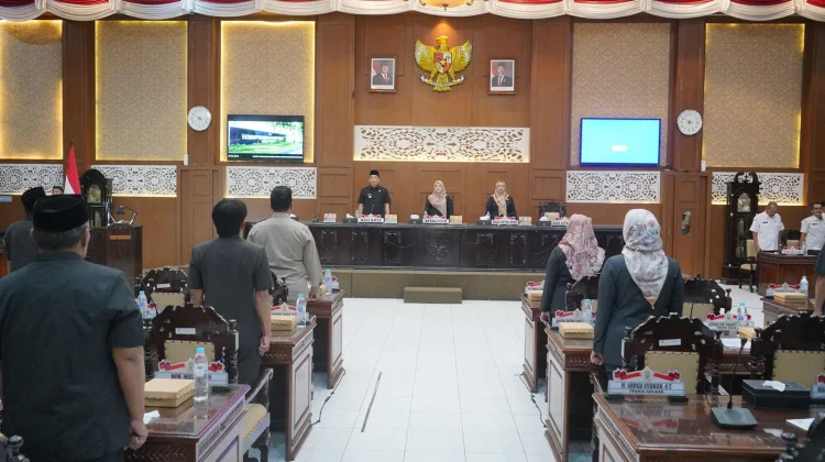 DPRD Kota Probolinggo Gelar Paripurna Penyampaian Nota Penjelasan LKPJ Wali Kota