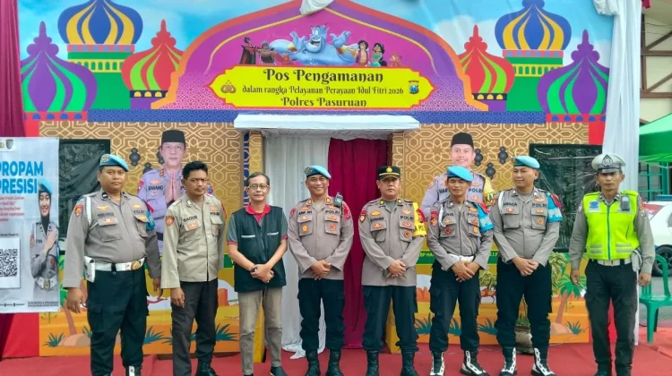 Polres Pasuruan Siapkan 7 Pos Pengamanan dan Pelayanan