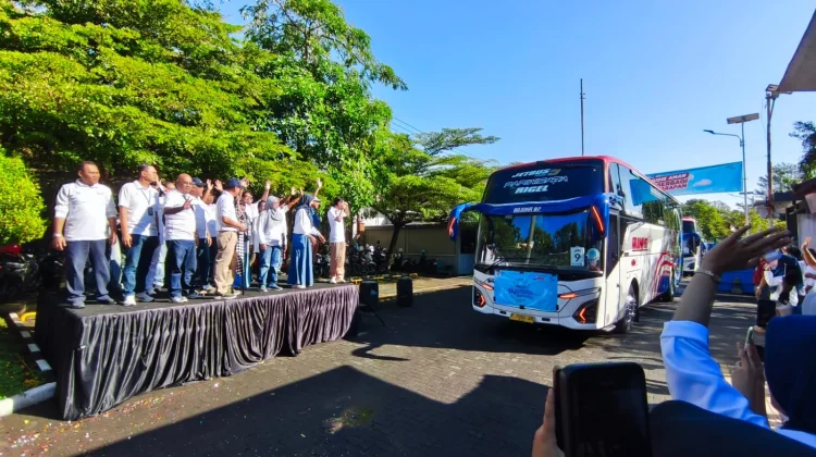 PJT I Berangkatkan 377 Pemudik Gratis