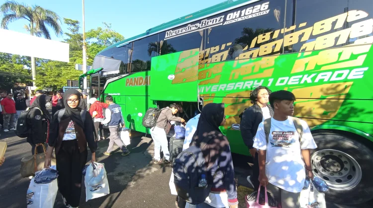 Warga Antusias Ikuti Mudik Gratis PJT I