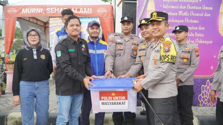 Kapolres Harto Cek Pospam dan Posyan Rest Area Purwodadi