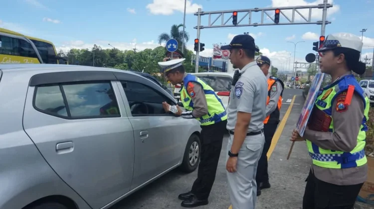 Satlantas Polres Malang Himbau Pemudik, Utamakan Keselamatan di Jalan