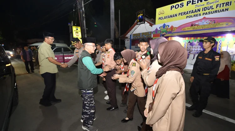Wabup Pasuruan Pimpin Monitoring Posyan dan Pospam Lebaran