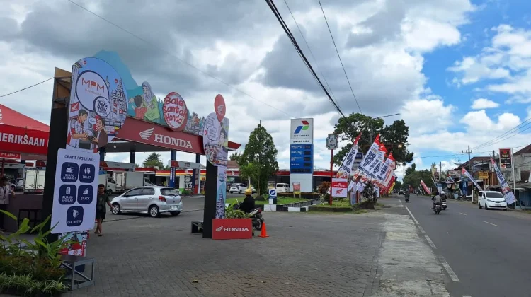 SPBU Pepen Pakisaji Siapkan Rest Area untuk Pemudik
