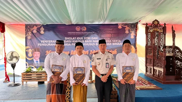 Ada 529 WBP Lapas Pasuruan Terima Remisi, Dua Dinyatakan Bebas