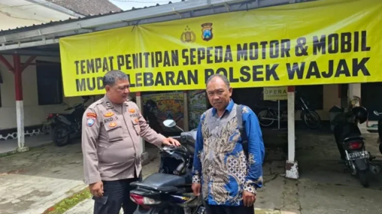 Ditinggal Mudik, Puluhan Kendaraan Dititipkan di Polres Malang