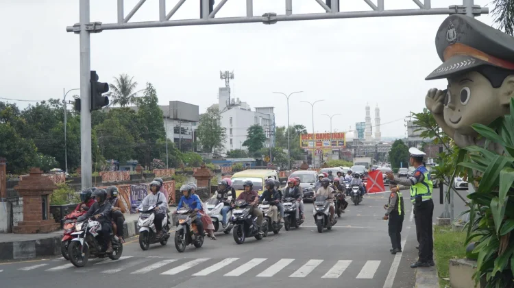 H+4 Lebaran, Volume Kendaraan di Malang Meningkat