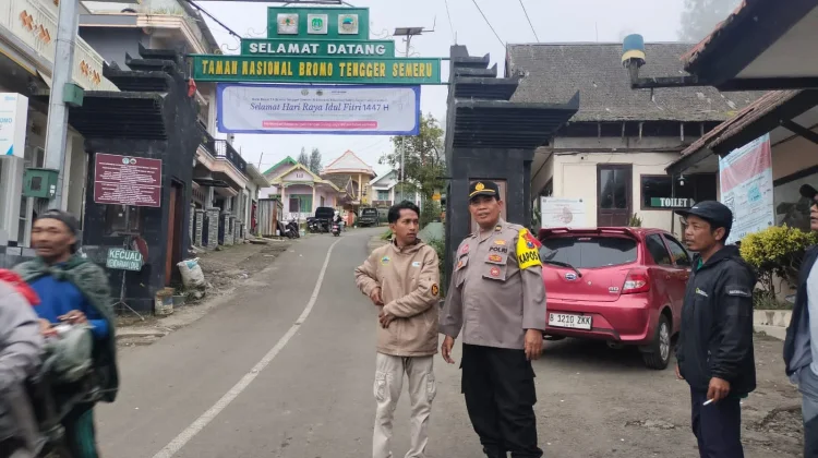 H+3 Lebaran, Polres Pasuruan Siagakan Personel di Kawasan Wisata Bromo
