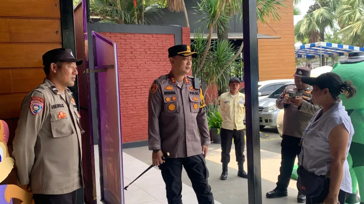 Kapolres Blitar Pantau Wisata, Jamin Libur Aman Nyaman