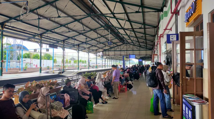Arus Balik Lebaran, Penumpang KA Daop 7 Madiun Melonjak