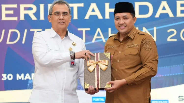 Bupati Pasuruan Serahkan LKPD Unaudited Tahun Anggaran 2025 kepada BPK
