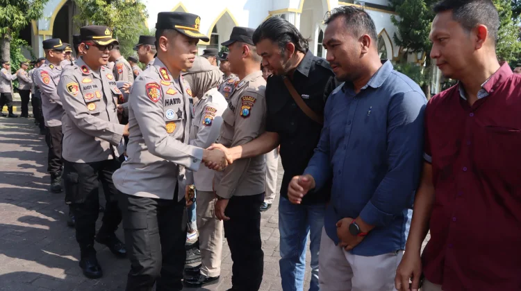 Kapolres Pasuruan Cek Kehadiran Anggota Pasca Cuti Bersama Lebaran