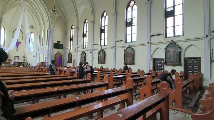 Jumat Agung, Polresta Malang Kota Sterilisasi Gereja Libatkan Unit K-9