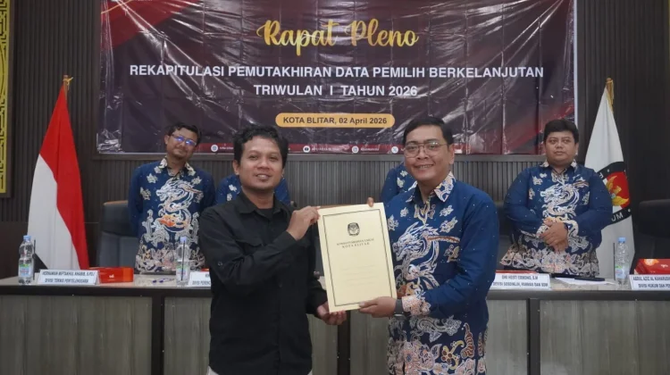 Data Pemilih Blitar Bertambah, Tembus 122.664 Ribu Jiwa