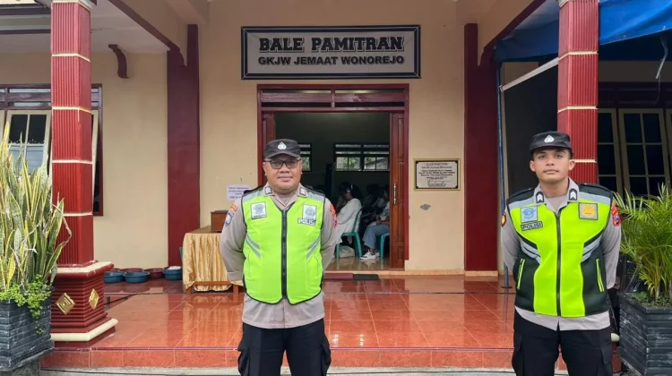 Ratusan Personel Amankan Ibadah Paskah di Kabupaten Malang