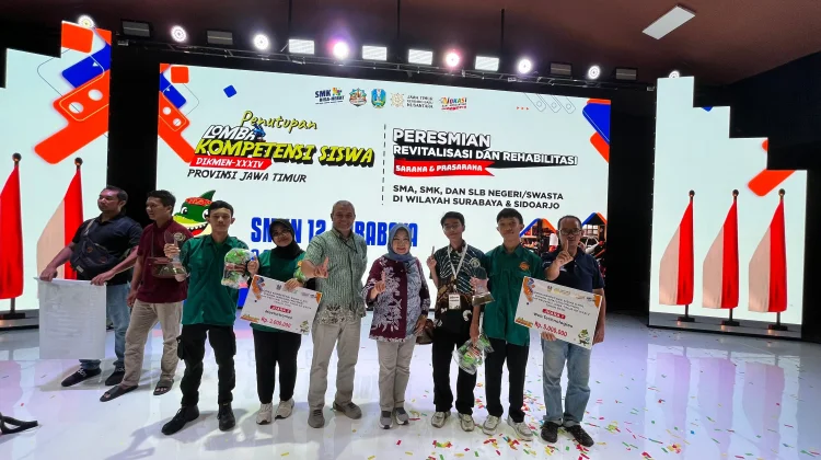 SMKN 8 Malang Borong Juara LKS Jatim 2026
