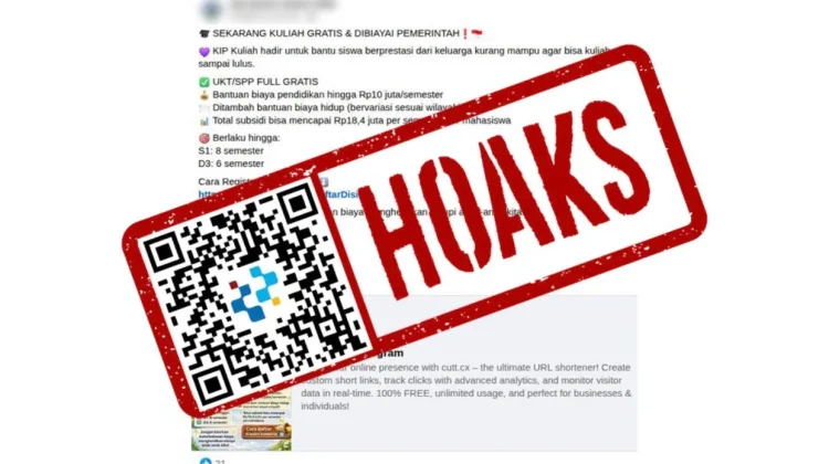Hoaks Tautan Pendaftaran KIP Kuliah 2026 Beredar