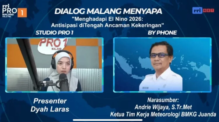 BMKG: Fenomena El Nino 2026 Berpotensi Kemarau Lebih Kering