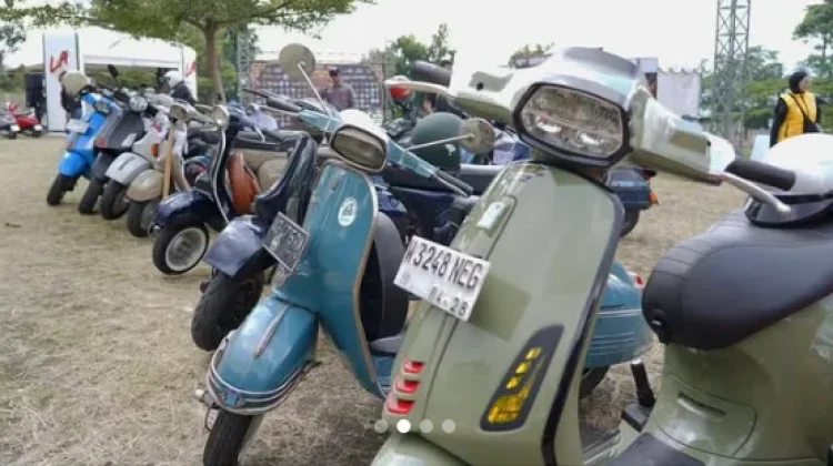 Wawali Kota Batu Dukung Kehadiran Komunitas Vespa, Gerakkan Roda Ekonomi UMKM