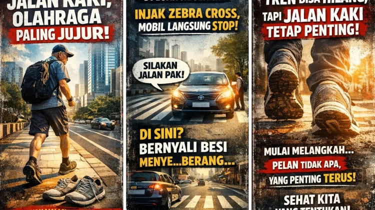 FOMO Jalan Kaki, Olahraga Sederhana yang Kian Diminati