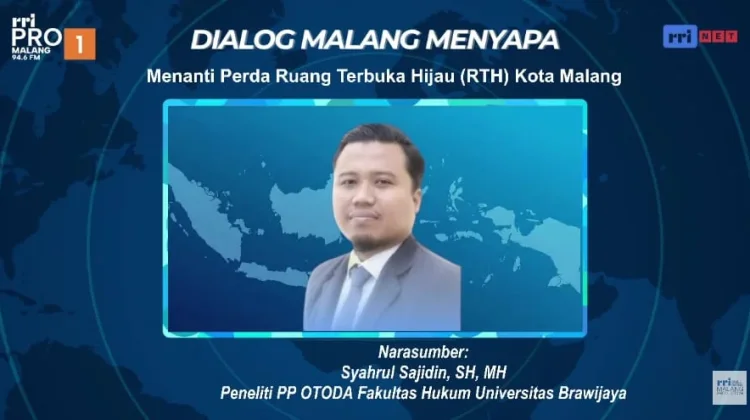 PP Otoda Desak Perda RTH Kota Malang untuk Kualitas Lingkungan