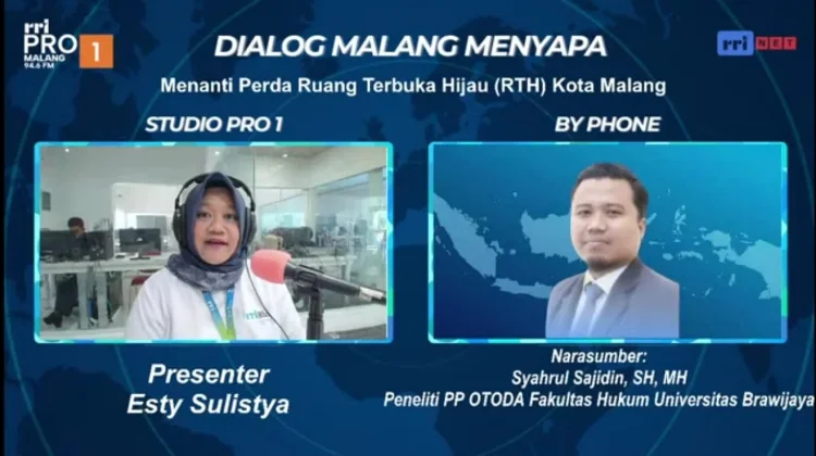 Perda RTH Kota Malang, Harus Atur Sanksi dan Insentif