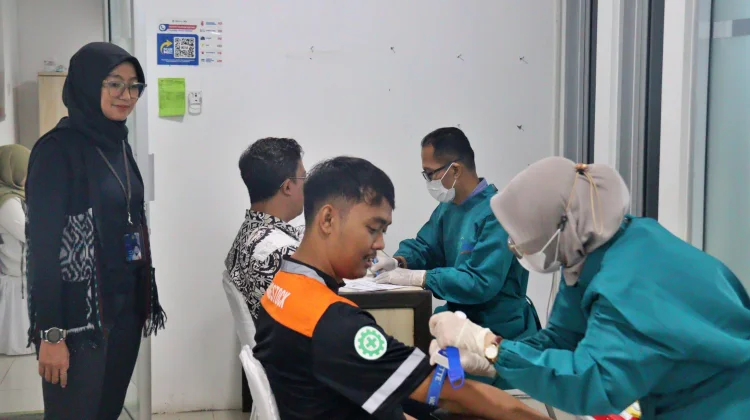 Jaga Kesehatan Pekerja, KAI Daop 7 Gelar MCU Serentak