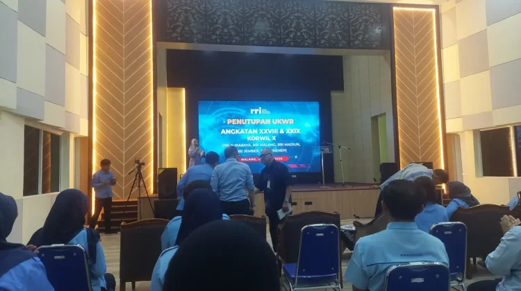 UKWR RRI Korwilnus 10 Jatim Resmi Ditutup di Malang
