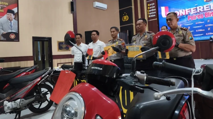 Polisi Bekuk Dua Spesialis Curanmor Beraksi di 11 TKP
