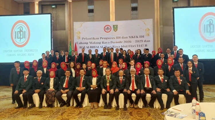 IDI Malang Raya Lantik Pengurus Baru 2026–2029