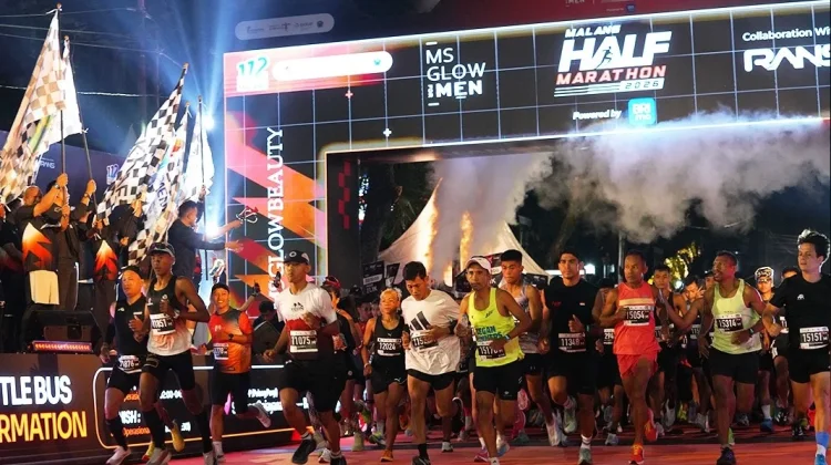 7000 Pelari Ramaikan Malang Half Marathon 2026, Tahun Depan Target 14.000 Peserta