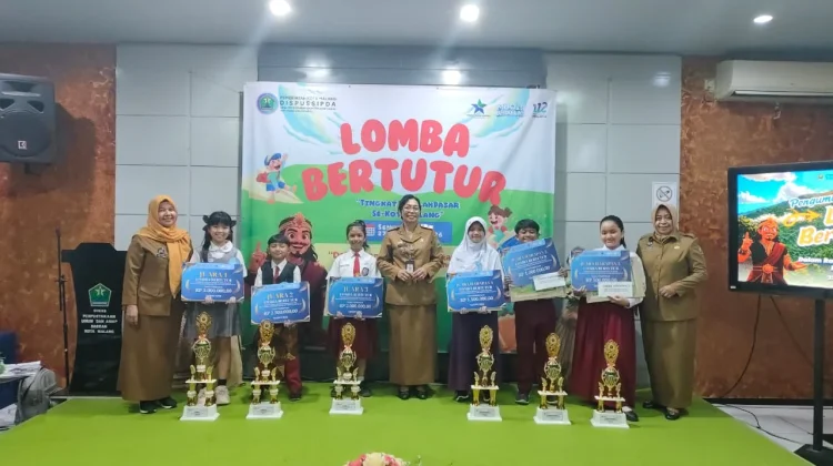 Lomba Bertutur Kota Malang Tekan Ketergantungan Gadget dan Bangkitkan Minat Baca
