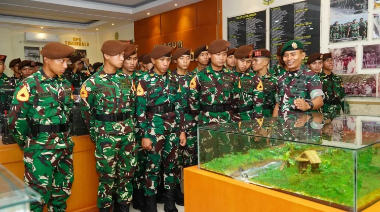 Taruna Akmil OJT di Divif 2 Kostrad, Tempa Calon Perwira Tangguh