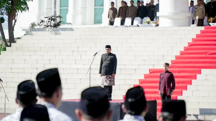Bupati Rusdi Pimpin Upacara Peringati Hardiknas 2026