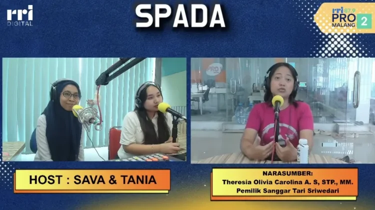Dari Ketertarikan, Olivia Dirikan Sanggar Tari Sriwedari