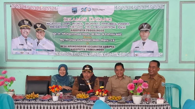 Ngantor di Kecamatan Kuripan, Bupati Haris Petakan Prioritas Pembangunan Desa