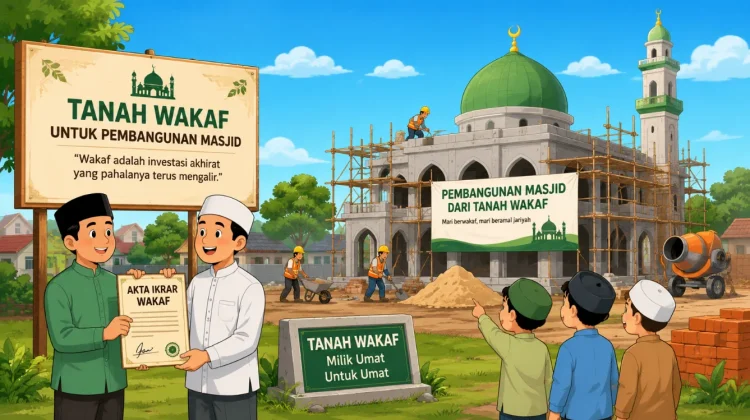Sengketa Ahli Waris dan Nazir Tak Profesional Hambat Optimalisasi Tanah Wakaf