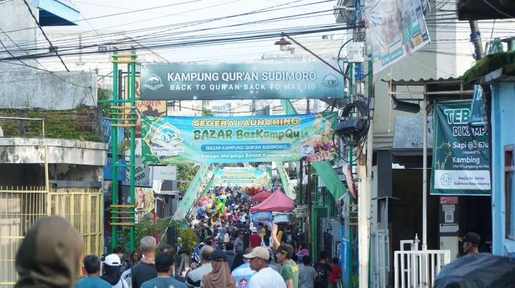 BazKampQu Sudimoro Meriah, Ratusan Warga Hadir