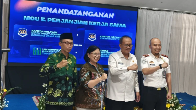 Kolaborasi Baru Imigrasi Blitar Sentuh Pendidikan dan Kesehatan