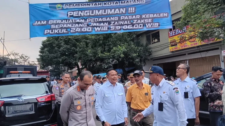 PKL Jalan Kebalen Dibatasi Jam Malam, Lalu Lintas Kini Lebih Lancar