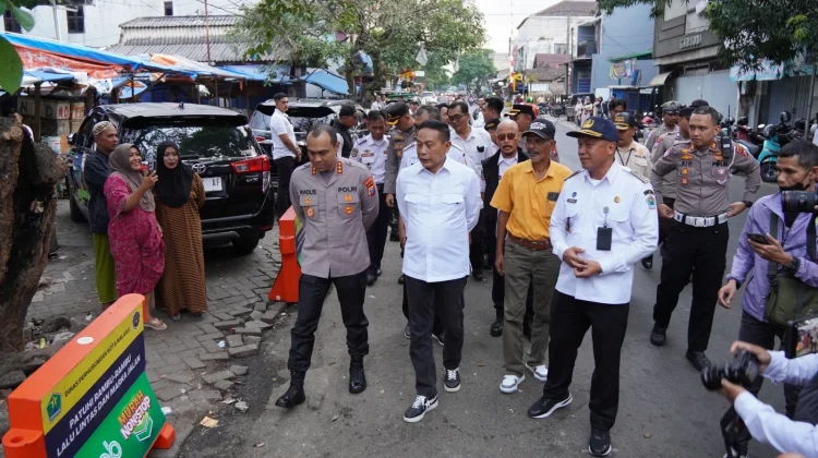 PKL Pasar Kebalen Malang Ditata,Kapolresta: Jalan Harus Kembali pada Fungsinya