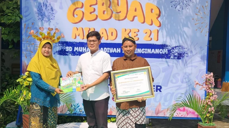 SD Muhammadiyah 1 Wringinanom Raih Sekolah Ekologis