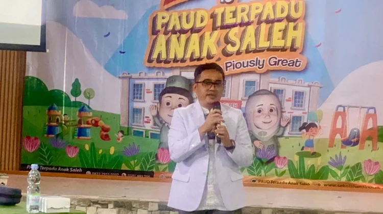 PAUD Terpadu Anak Saleh Gelar Parenting tentang Golden Age Anak