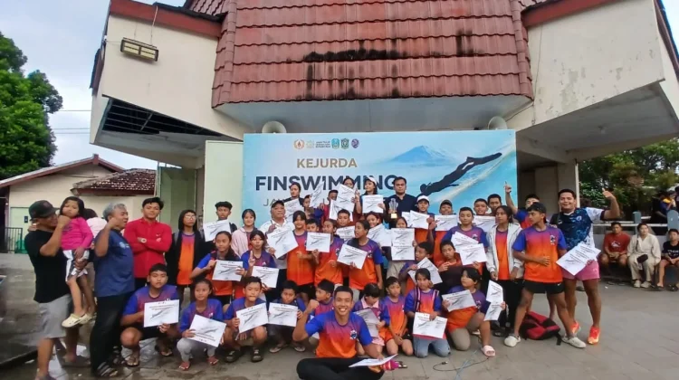 Kejurda Finswimming Jatim 2026, Kabupaten Pasuruan Raih Juara Umum III