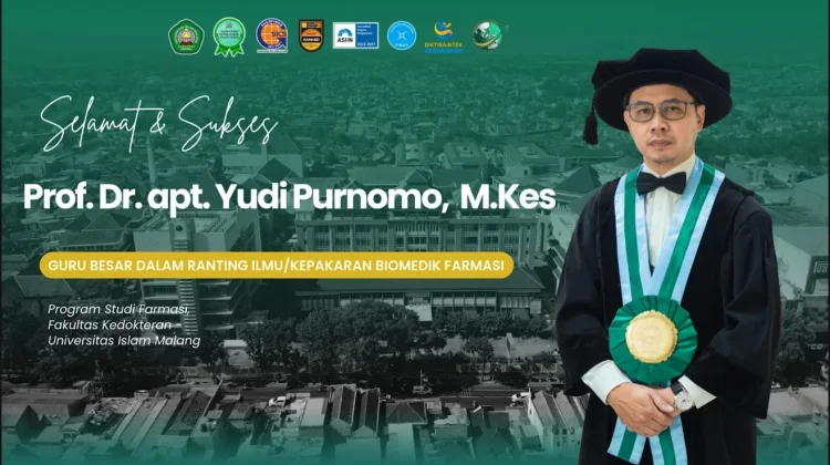 Unisma Tambah Guru Besar Baru Bidang Biomedik Farmasi