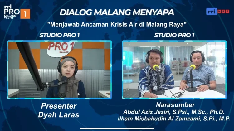Peneliti UB Nilai Kesadaran Masyarakat Jadi Kunci Hadapi Krisis Air di Malang Raya