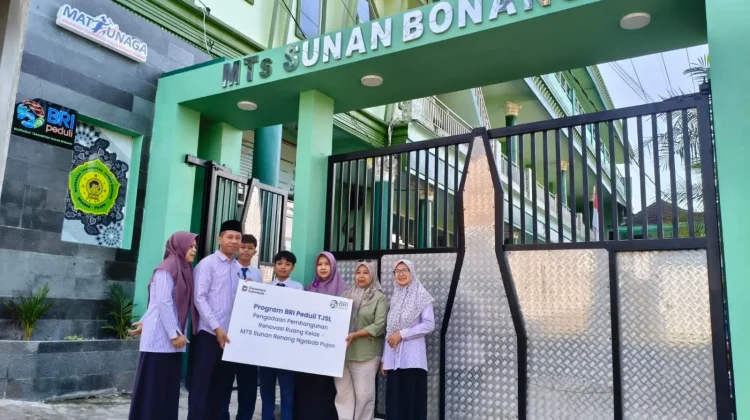 Fasilitas Belajar MTs Sunan Bonang Pujon Ditingkatkan lewat Program CSR