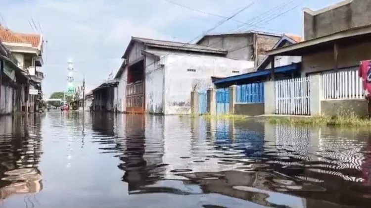 Kawasan Pesisir Kota dan Kabupaten Pasuruan Dilanda Banjir ROB