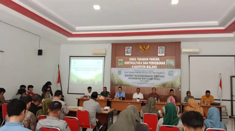 Evaluasi Bongkar Ratoon 2025, DTPHP Kabupaten Malang Perketat Pengawasan