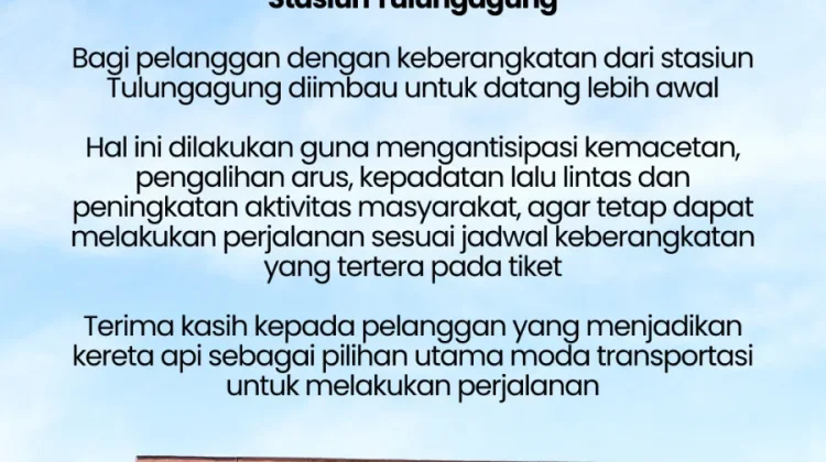 Soneta Runniversary Picu Kepadatan, Penumpang KA Diminta Waspada